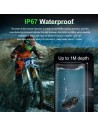 EJEAS Q8 Mesh Bluetooth 6 conductores IP67 Intercomunicador moto