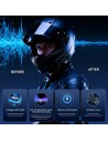 Intercomunicador para moto Hysnox X9 Mesh (Pack x2) 10 interlocutores 