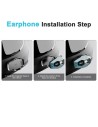 EJEAS X10 Mesh 10 conductores Gris - Intercomunicador para motocicleta