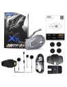 EJEAS X10 Mesh 10 conductores Gris - Intercomunicador para motocicleta
