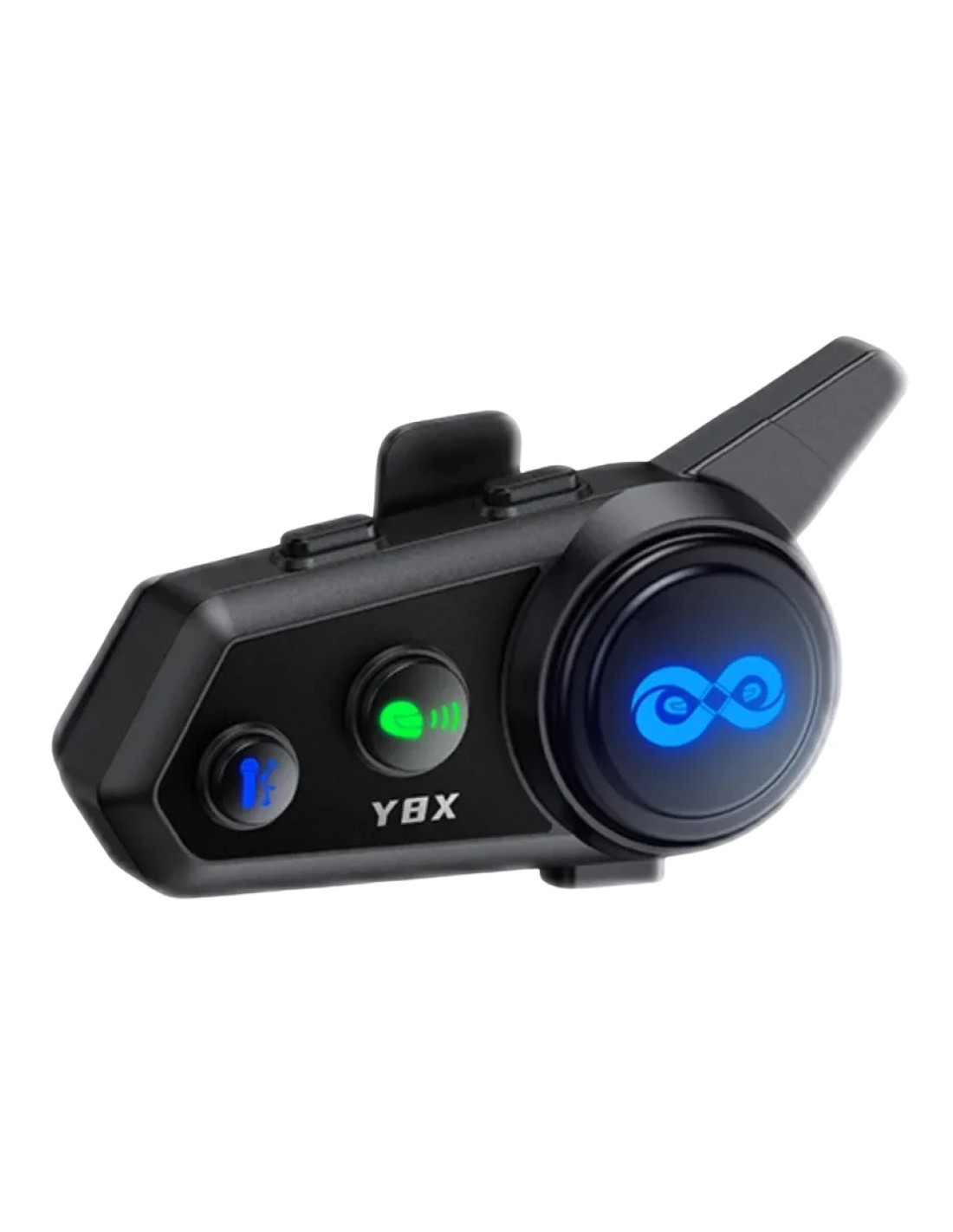 Intercomunicador para moto Y8X Mesh 8 conductores Bluetooth 5.4 IP56 1