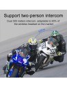 Intercomunicador para moto Y8X Mesh 8 conductores Bluetooth 5.4 IP56 1