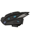 Intercomunicador para moto Hysnox Shark Full Duplex 2 conversadores Bl