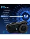 Intercomunicador para moto Hysnox X9 Mesh 10 interlocutores Bluetooth 