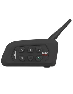 EJEAS V4 Plus Bluetooth 5.1 Comunicación 4 Pilotos 1500m IP65 18h Inte