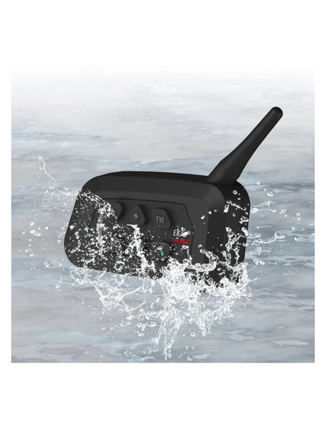 EJEAS V4 Plus Bluetooth 5.1 Comunicación 4 Pilotos 1500m IP65 18h Inte
