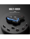 Intercomunicador para moto Hysnox Shark X6 Pro Full Duplex 6 interlocu