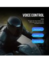 Intercomunicador para moto Hysnox Shark X6 Pro Full Duplex 6 interlocu