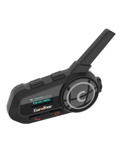 Intercomunicador para moto EuroFone S6-SC-B Full Duplex para 6 conduct 2