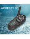 Intercomunicador para moto EuroFone S6-SC-B Full Duplex para 6 conduct