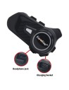 Intercomunicador para moto EuroFone S2-C Helmet BT headset para 3 cond