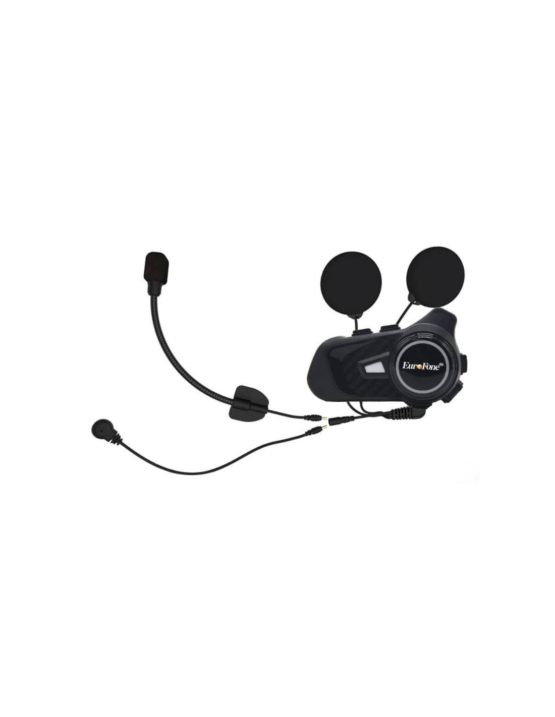 Intercomunicador para moto EuroFone S2-C Helmet BT headset para 3 cond