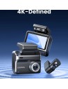 Dashcam DDPAI Z50 Pro 4K GPS Dual WiFi 5GHz modo parking ADAS