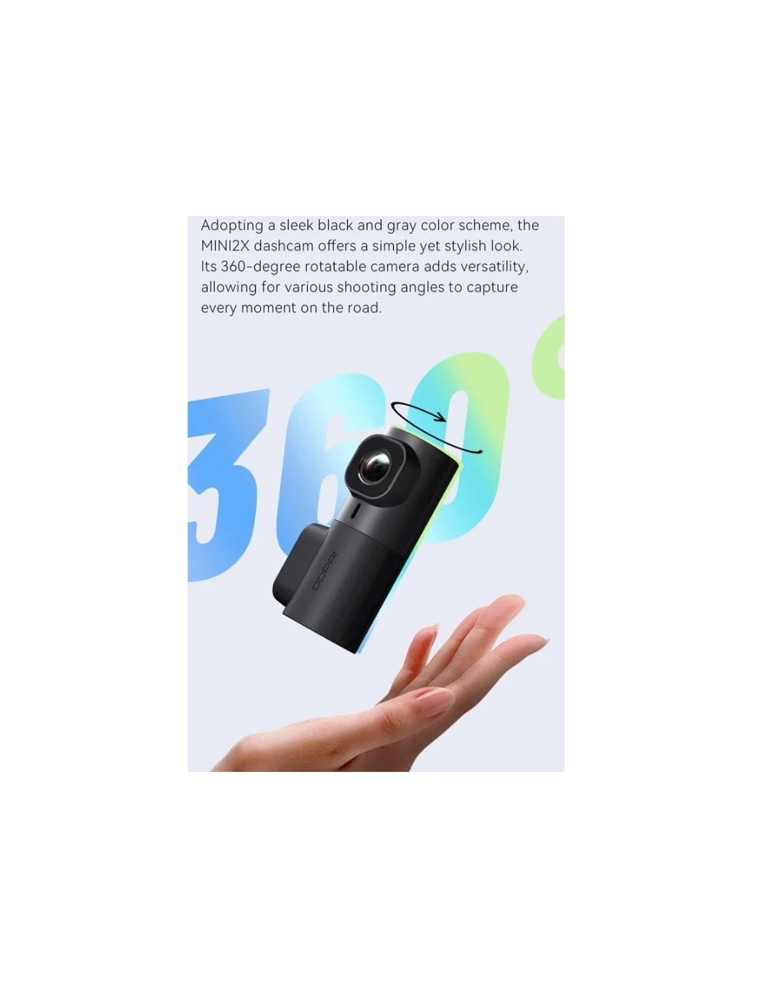 Dashcam DDPAI MINI2X 2K WiFi 5GHz modo parking ADAS en Logroño