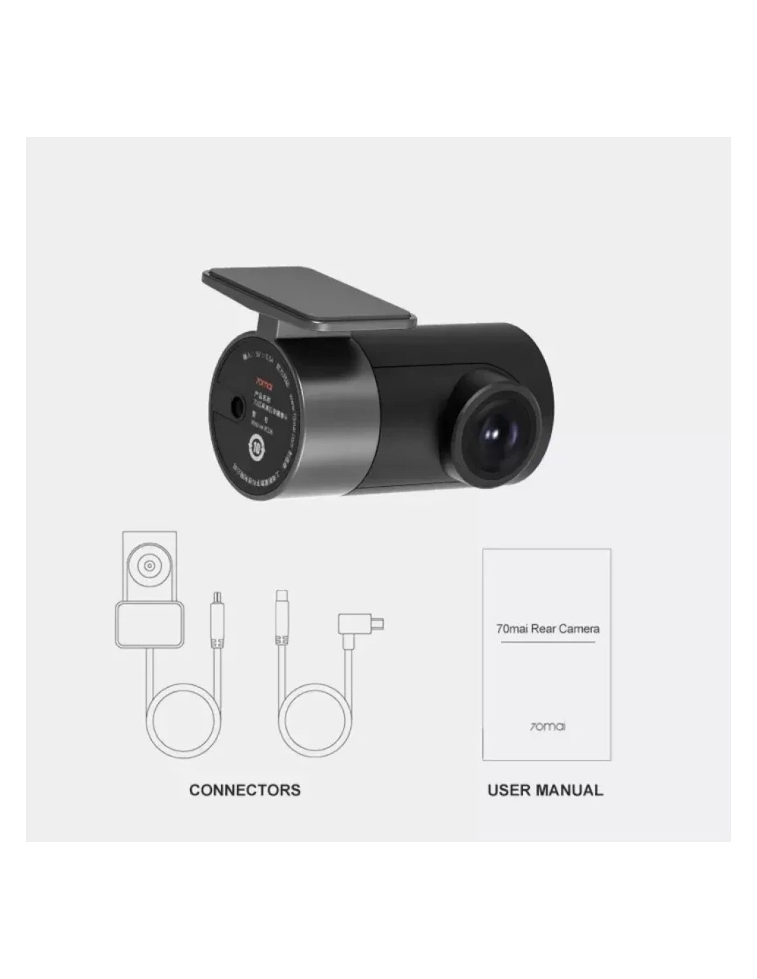 70mai Cámara Trasera RC06 compatible con A500s/A510/A800/A800s