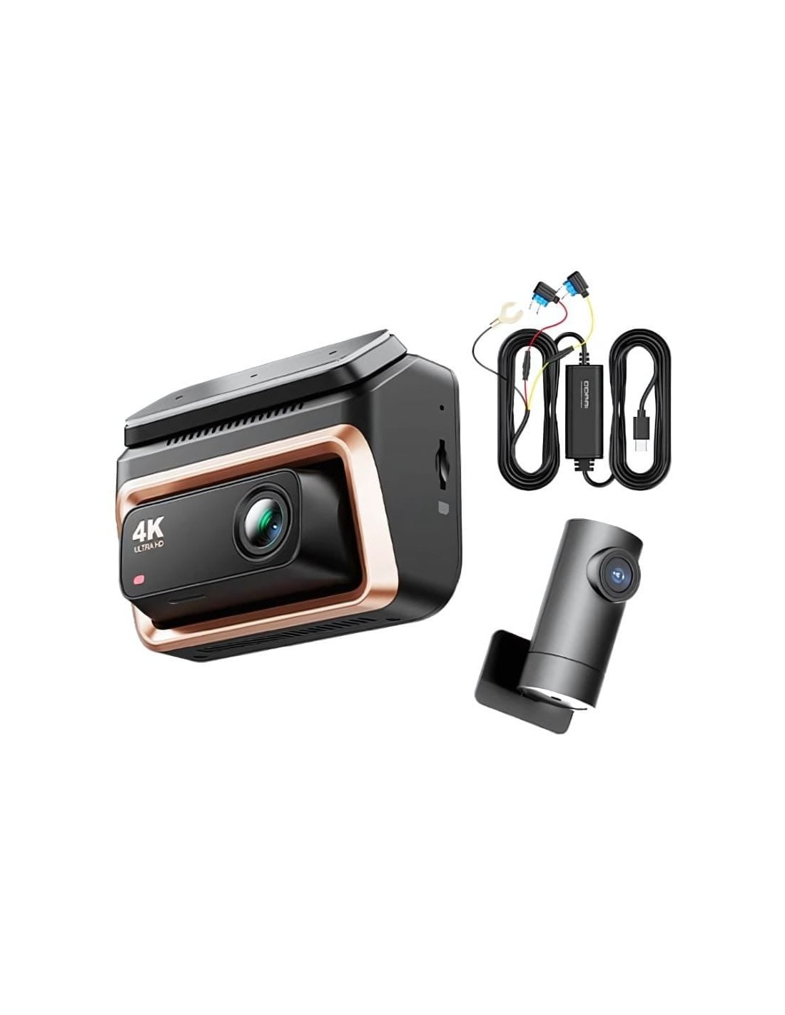 Dashcam DDPAI Z60 Pro 4K Dual WiFi 5GHz visión nocturna modo parking A