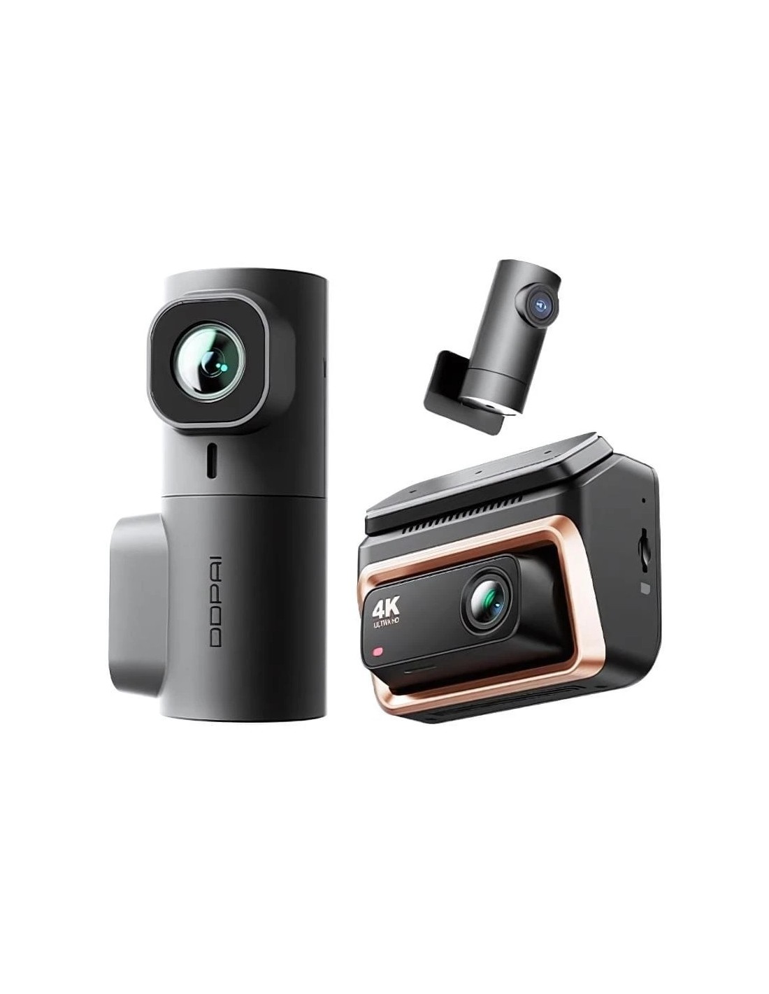 Dashcam DDPAI Z60 Pro 4K Three WiFi 5GHz 3 pulgadas visión nocturna mo