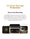 Dashcam DDPAI Z60 Pro 4K Three WiFi 5GHz 3 pulgadas visión nocturna mo