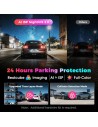Dashcam DDPAI Z90 Master 3CH 4K GPS WiFi 5GHz 3 pulgadas visión noctur