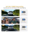 Dashcam DDPAI Z60T 3CH 4K con módulo 4G WiFi 5GHz HDR visión nocturna 