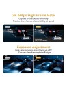 Dashcam DDPAI Z60T 3CH 4K con módulo 4G WiFi 5GHz HDR visión nocturna 
