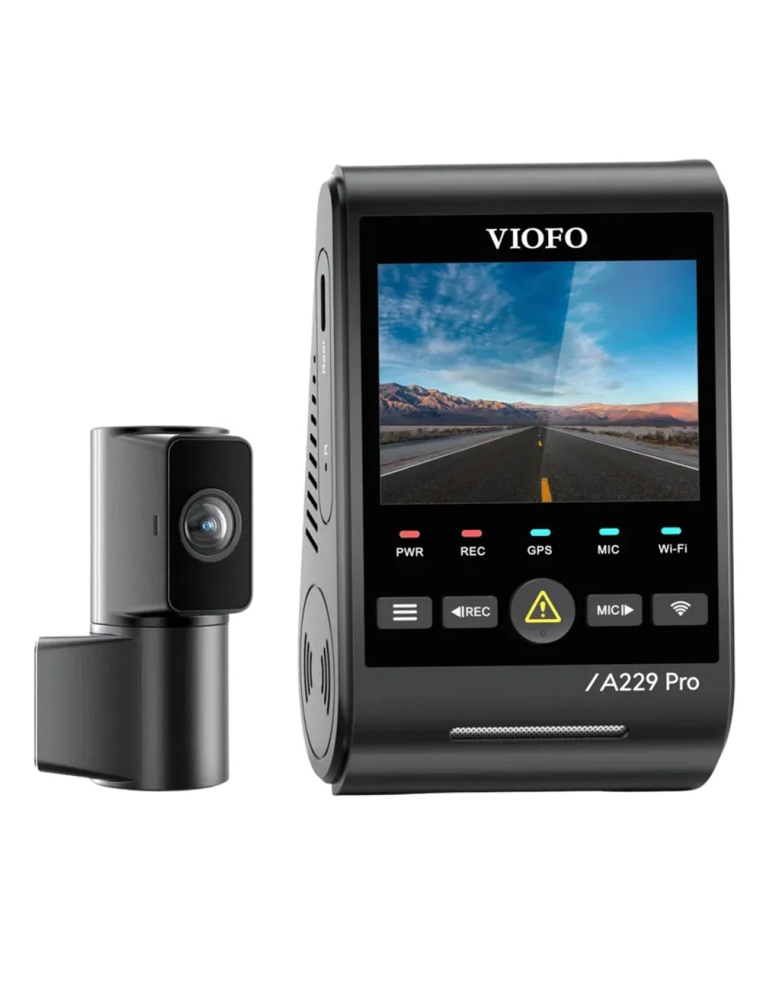 Dashcam VIOFO A229 Pro Tele 4K + 2K WiFi GPS sensor Sony STARVIS 2 IMX