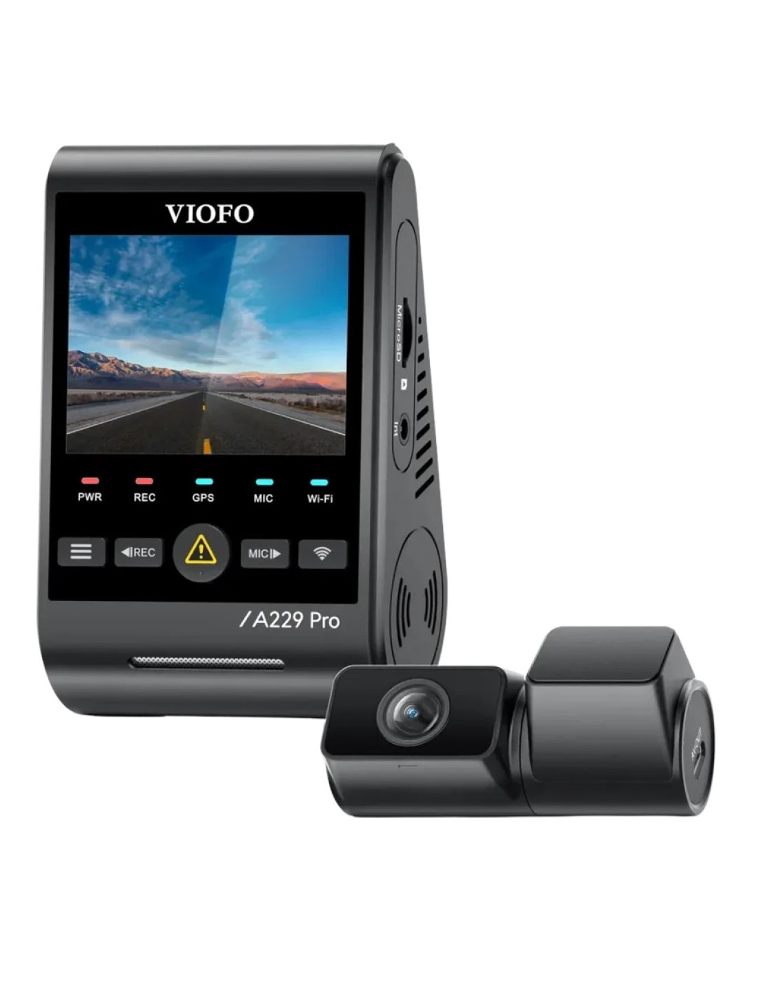 Dashcam VIOFO A229 Pro Tele 4K + 2K WiFi GPS sensor Sony STARVIS 2 IMX