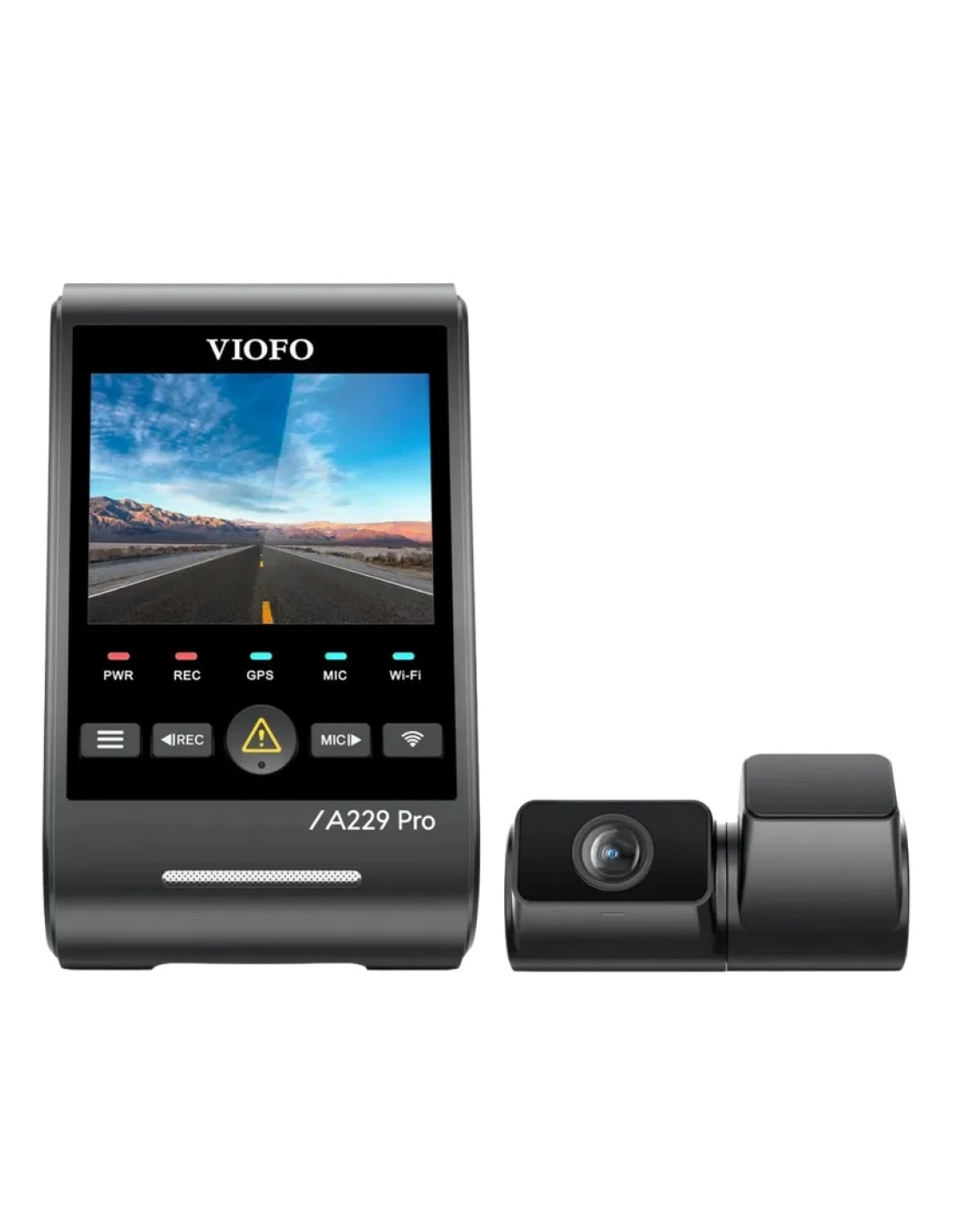 Dashcam VIOFO A229 Pro Tele 4K + 2K WiFi GPS sensor Sony STARVIS 2 IMX