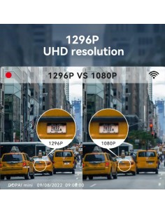 Dashcam DDPAI MINI Pro 2K con WiFi modo parking control por voz superc 2