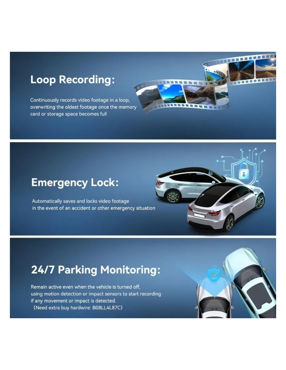 Dashcam DDPAI MINI Pro 2K con WiFi modo parking control por voz superc