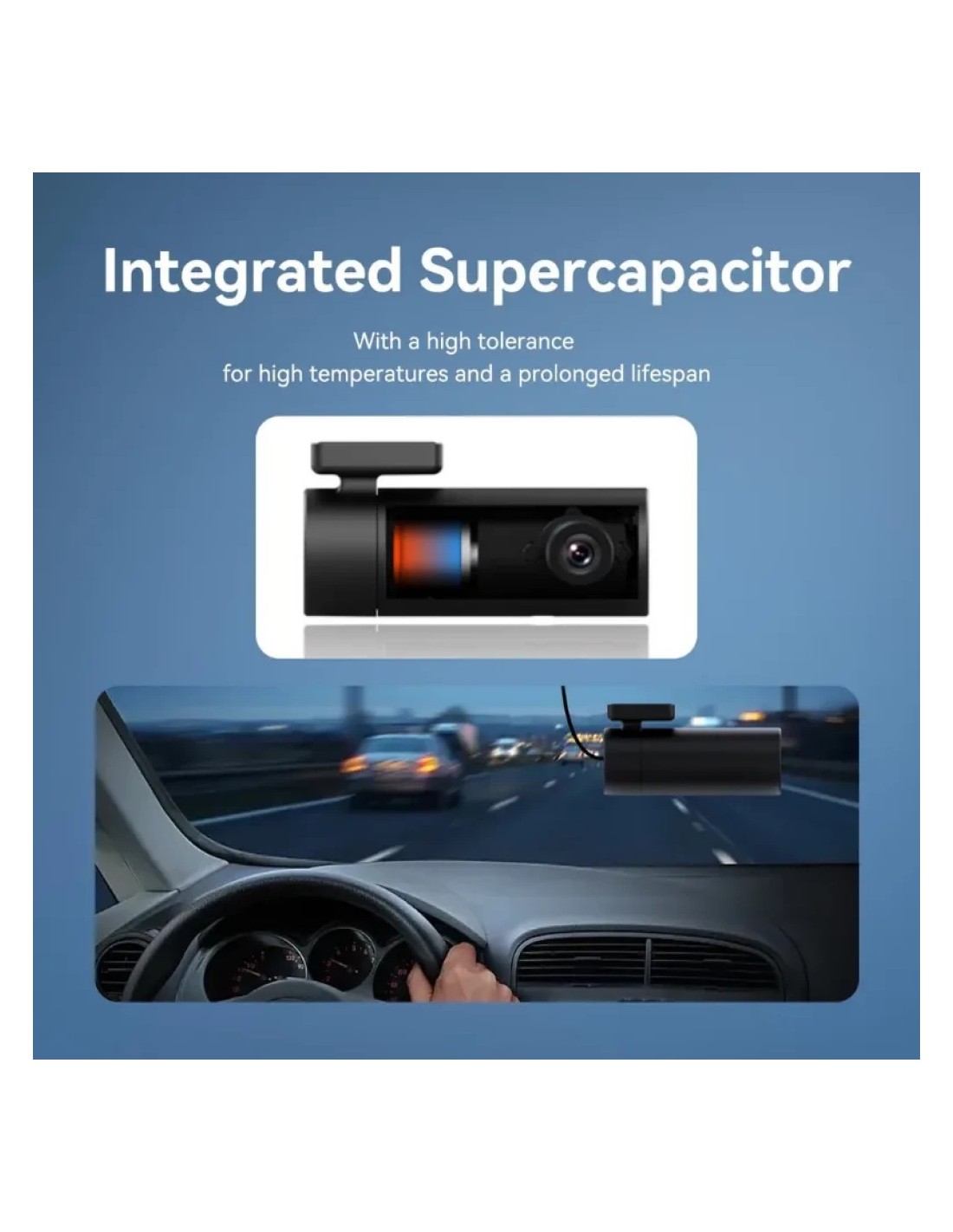 Dashcam DDPAI MINI Pro 2K con WiFi modo parking control por voz superc