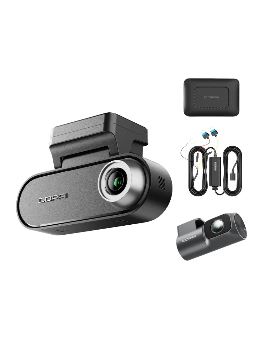 Dashcam DDPAI N5 Dual 2026 2CH 4K con módulo 4G trasera Full HD WiFi 5