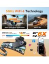 Dashcam DDPAI N5 Dual 2026 2CH 4K con módulo 4G trasera Full HD WiFi 5