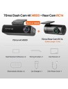 70mai M800 4K HDR visión nocturna Dashcam + Camara Trasera 70mai RC14