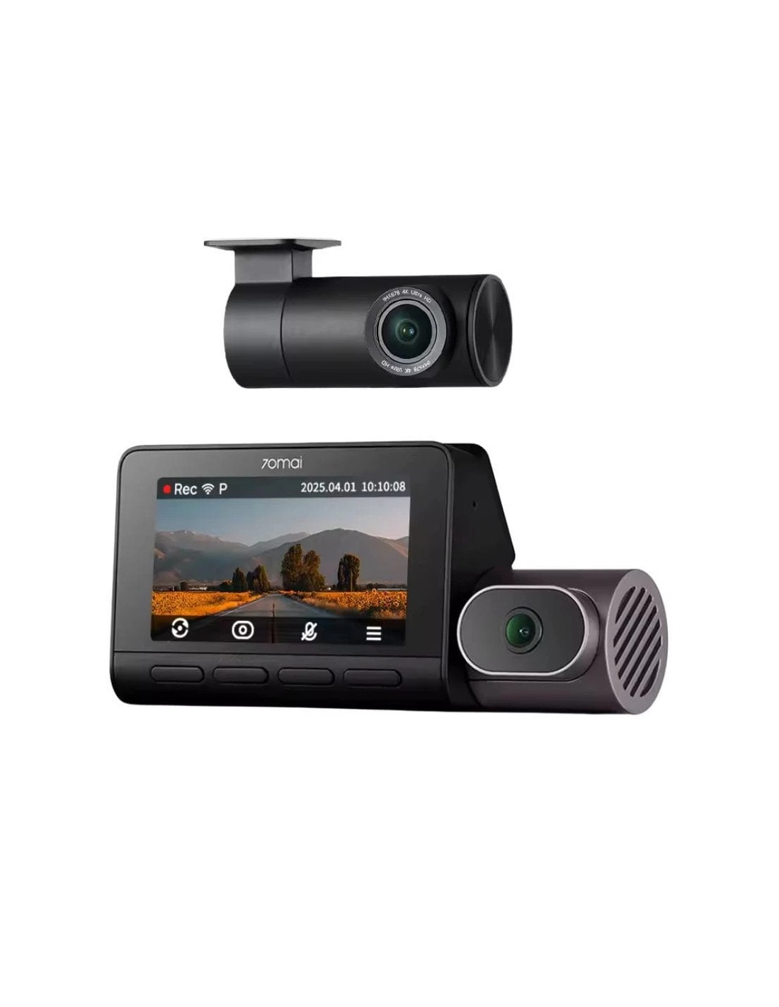 70mai 4K T800 Premium Set WiFi 5GHz 3 pulgadas visión nocturna modo pa