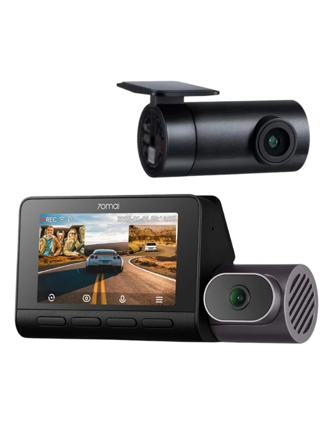 70mai 4K T800 HDR supercondensador WiFi 5GHz 3 pulgadas Dashcam + Cáma