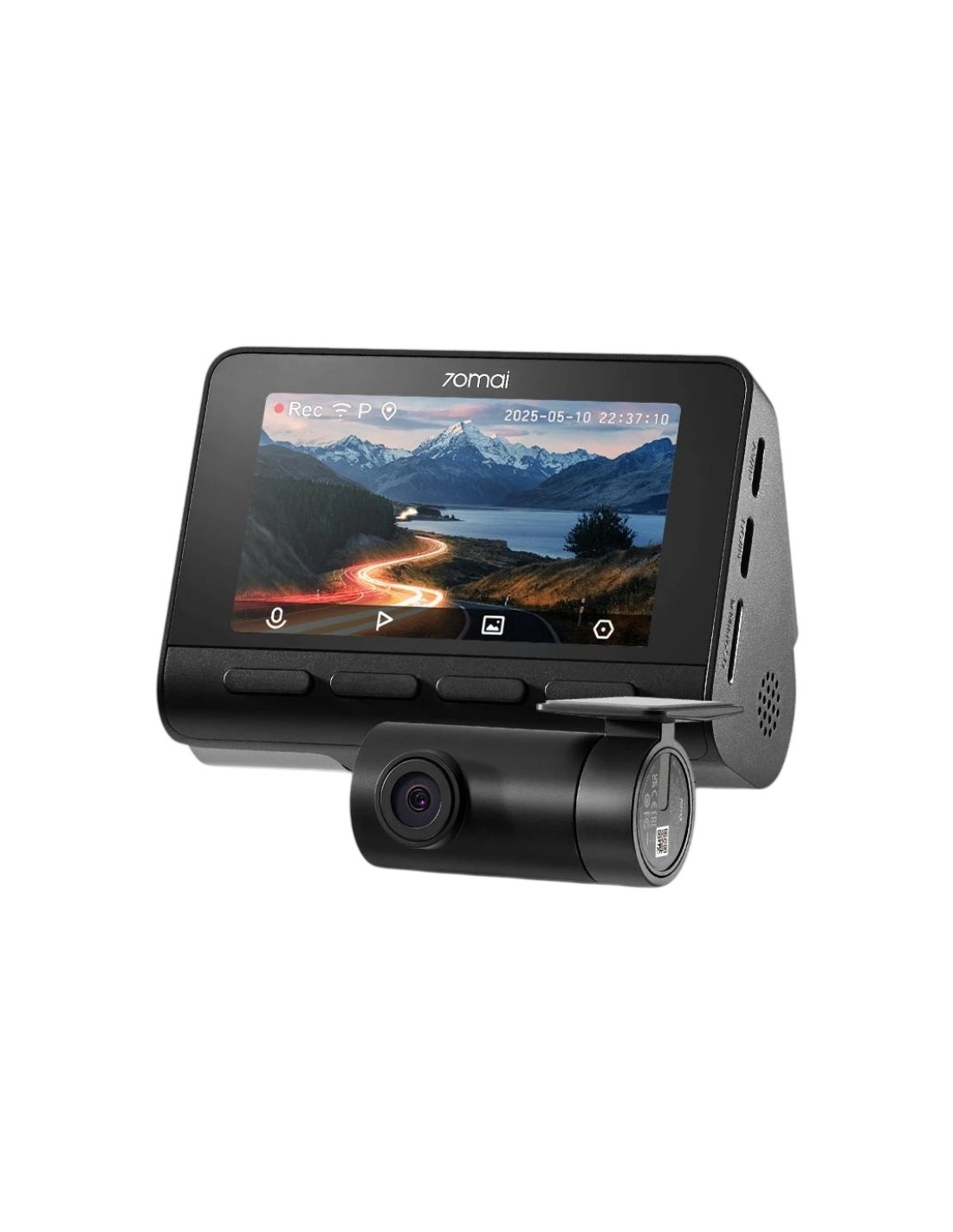 70mai 4K A800SE HDR supercondensador Dashcam + Camara Trasera 70mai RC