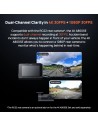 70mai 4K A800SE HDR supercondensador Dashcam + Camara Trasera 70mai RC