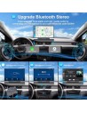 Dash Cam SD9060 Pantalla táctil universal 9 pulgadas Inalámbrico Carpl