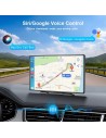 Dash Cam SD9060 Pantalla táctil universal 9 pulgadas Inalámbrico Carpl