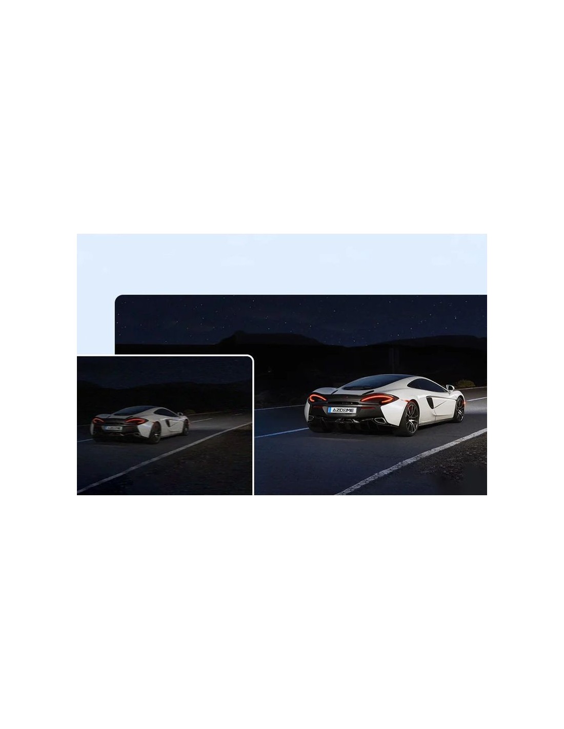 Dashcam Azdome M550 Max 4K con cámara trasera e interior 3,19 pulgadas