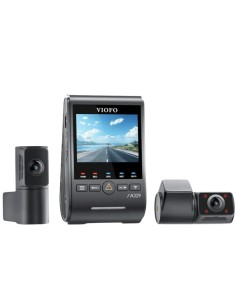 Dashcam VIOFO A329S 3CH 4K + 2K Trasera + 2K Fisheye WiFi 6 140° + 160