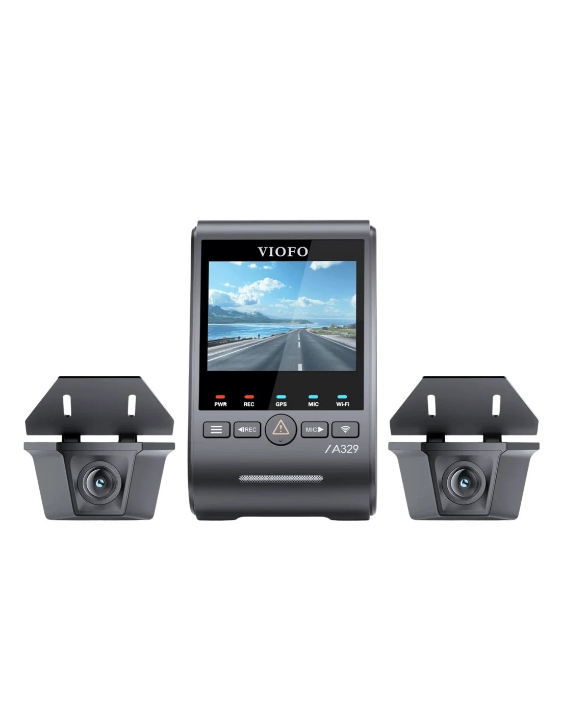 Dashcam VIOFO A329WW 3CH 4K 30FPS Sony STARVIS 2 Triple con cámaras tr