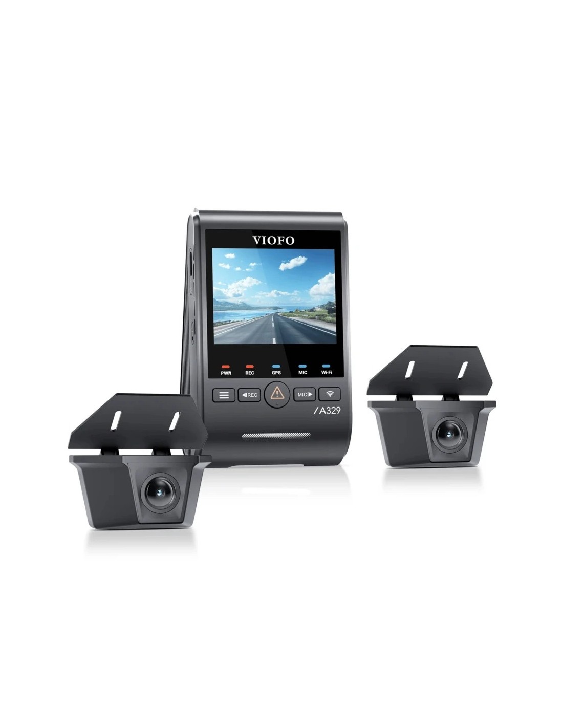 Dashcam VIOFO A329WW 3CH 4K 30FPS Sony STARVIS 2 Triple con cámaras tr