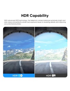 Dashcam VIOFO RTC420 Teleobjetivo 2K HDR Sony STARVIS 2 Zoom 4x Óptico 2