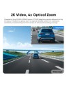 Dashcam VIOFO RTC420 Teleobjetivo 2K HDR Sony STARVIS 2 Zoom 4x Óptico
