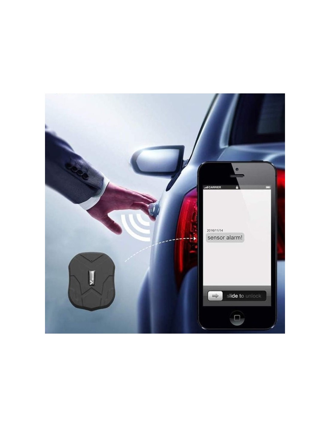 Localizador GPS TKSTAR TK905B 2G 10000mAh 150 días imán en Logroño