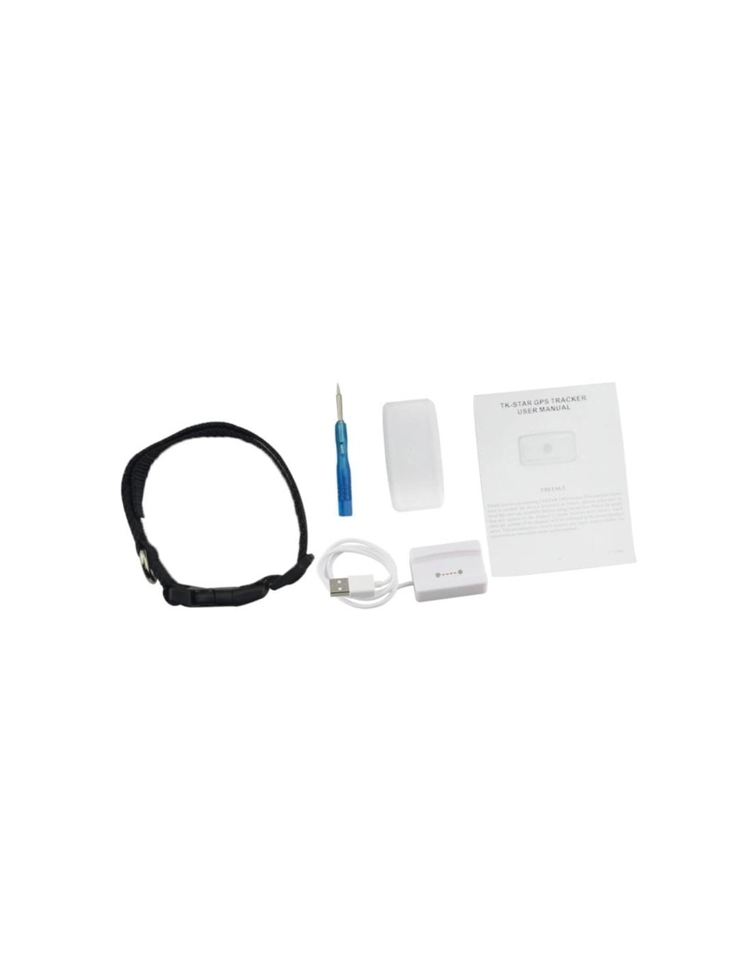 TKSTAR TK911 WiFi IP66 3,7 V 500 mAh Blanco/Negro 2G 200h Localizador 