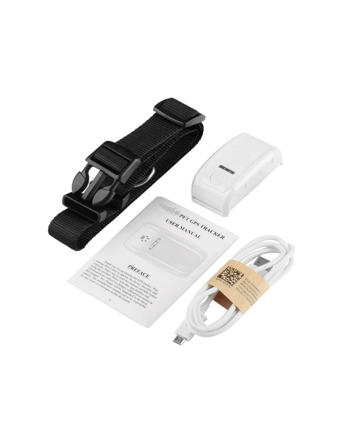 TKSTAR TK909 IP66 3,7 V 1.000 mAh Blanco/Negro 2G 7 días Localizador G