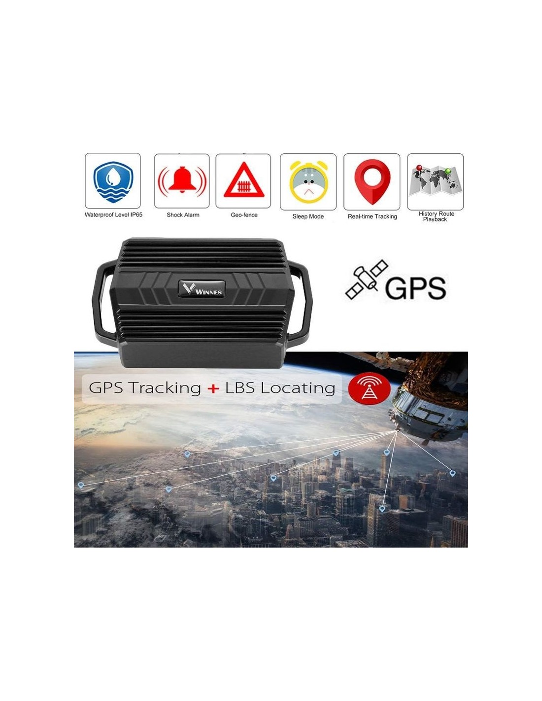 Localizador GPS TKSTAR TK935 2G 3000mAh 5 días en Logroño